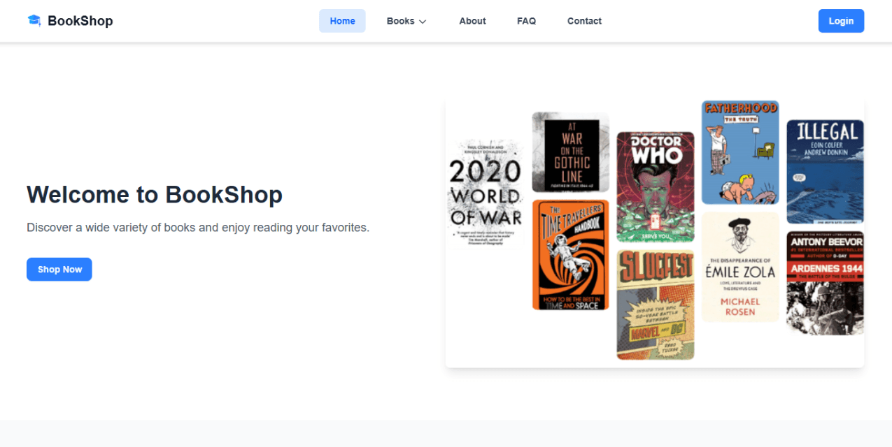 BookShop Cover
